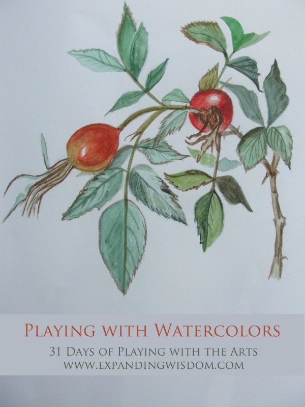 Playing with Watercolors by Lynn Seddon Title Image