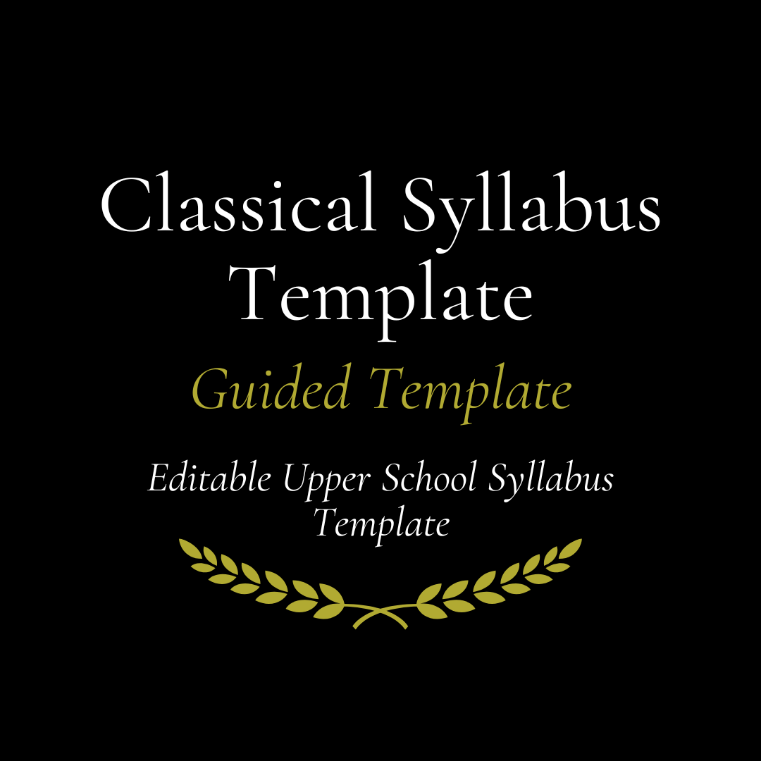 Classical Syllabus Template (Editable)
